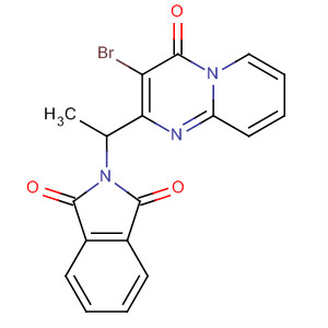 2-(1-(3-Bromo-4-oxo-4h-pyrido[1,2-a]pyrimidin-2-yl)ethyl)isoindoline-1,3-dione Structure,918422-41-0Structure