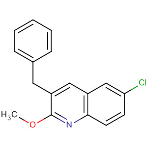 3-Benzyl-6-chloro-2-methoxyquinoline Structure,918519-02-5Structure