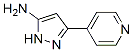 5-吡啶-4-基-2H-吡唑-3-胺结构式_91912-53-7结构式