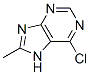 6-Chloro-8-methylpurine Structure,92001-52-0Structure