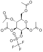 1,3,4,6-Tetra-o-acetyl-2-o-trifluoro-methanesulfonyl-beta-d-mannopyranose Structure,92051-23-5Structure