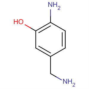 2-氨基-5-(氨基甲基)苯酚结构式_920511-81-5结构式