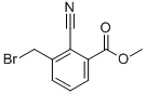 3-(Bromomethyl)-2-cyanoBenzoic acid methyl ester Structure,920760-01-6Structure