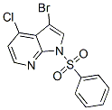 1H-Pyrrolo[2,3-b]pyridine, 3-bromo-4-chloro-1-(phenylsulfonyl)- Structure,920966-51-4Structure