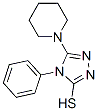 4-Phenyl-5-piperidin-1-yl-4h-1,2,4-triazole-3-thiol Structure,92110-77-5Structure