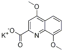 4,8-二甲氧基-2-喹啉羧酸钾结构式_921760-95-4结构式