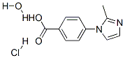 4-(2-Methyl-1H-imidazol-1-yl)benzoic acid hydrochloride hydrate Structure,921938-78-5Structure