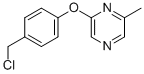 2-[4-(Chloromethyl)phenoxy]-6-methylpyrazine Structure,921939-00-6Structure