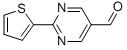 2-Thien-2-ylpyrimidine-5-carbaldehyde Structure,921939-12-0Structure