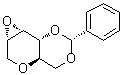 1,5:2,3-二脱水-4,6-O-[(R)-苯基亚甲基]-D-蒜糖醇结构式_92283-88-0结构式