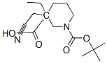 3-(氰基甲基)-1,3-哌啶二羧酸-1-(1,1-二甲基乙基)3-乙酯结构式_923009-49-8结构式