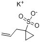 1-烯丙基环丙烷磺酸钾结构式_923032-57-9结构式