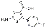 2-氨基-5-(4-氟-苯基)-噻唑-4-羧酸结构式_923106-11-0结构式