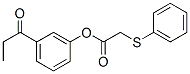 2-苯基硫代-5-丙酰基苯乙酸结构式_92321-29-4结构式