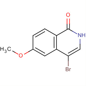 4-Bromo-6-methoxy-1(2h)-isoquinolinone Structure,923278-23-3Structure