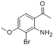 1-(2-氨基-3-溴-4-甲氧基苯基)乙酮结构式_923289-30-9结构式