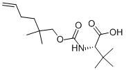 N-[[(2,2-二甲基-5-己烯-1-基)氧基]羰基]-3-甲基- L-缬氨酸结构式_923591-20-2结构式