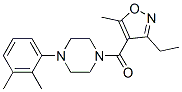 Methanone, [4-(2,3-dimethylphenyl)-1-piperazinyl](3-ethyl-5-methyl-4-isoxazolyl)- Structure,923736-75-8Structure