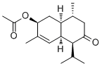 3-乙酰氧基-4-杜松萜烯-8-酮结构式_923950-05-4结构式