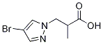 3-(4-溴-1H-吡唑-1-基)-2-甲基丙酸结构式_925607-95-0结构式