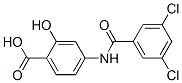 4-[(3,5-二氯苄基)氨基]-2-羟基-苯甲酸结构式_926196-67-0结构式