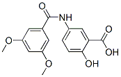 5-[(3,5-二甲氧苄基)氨基]-2-羟基-苯甲酸结构式_926264-77-9结构式