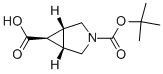 3-Azabicyclo[3.1.0]hexane-3,6-dicarboxylic acid, 3-(1,1-dimethylethyl) ester, (1α,5α,6α)- Structure,927679-54-7Structure