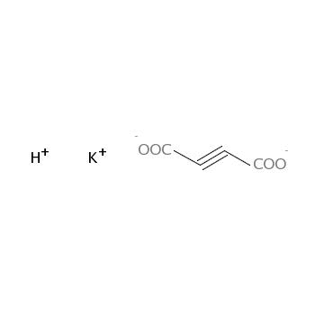 2-丁炔二酸单钾盐结构式_928-04-1结构式