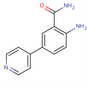 2-氨基-5-(4-吡啶)苯甲酰胺结构式_928656-58-0结构式