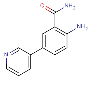 2-氨基-5-(3-吡啶)苯甲酰胺结构式_928657-08-3结构式