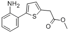 [5-(2-氨基-苯基)-噻吩-2-基]-乙酸甲酯结构式_928846-98-4结构式