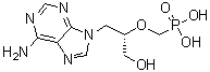 9-(3-Hydroxy-2-phosphonylmethoxypropyl)adenine Structure,92999-29-6Structure