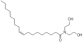 9-Octadecenamide, n,n-bis(2-hydroxyethyl)-, (z)- Structure,93-83-4Structure