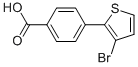 4-(3-Bromothien-2-yl)benzoic acid Structure,930111-09-4Structure