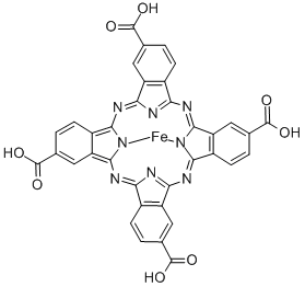 (Tetracarboxyphthalocyaninato)iron (Ⅱ) Structure,93038-52-9Structure