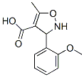 3-(2-Methoxyphenyl)-5-methyl-2,3-dihydroisoxazole-4-carboxylic acid Structure,93041-44-2Structure