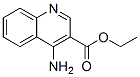 4-氨基喹啉-3-羧酸乙酯结构式_93074-72-7结构式