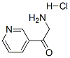 2-氨基-1-吡啶-3-乙酮盐酸盐结构式_93103-00-5结构式