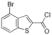 4-Bromobenzo[b]thiophene-2-carbonyl chloride Structure,93104-01-9Structure