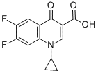 1-Cyclopropyl-6,7-difluoro-1,4-dihydro-4-oxoquinoline-3-carboxylic acid Structure,93107-30-3Structure