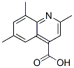 2,6,8-Trimethylquinoline-4-carboxylic acid Structure,93189-20-9Structure