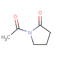 1-乙酰基-2-吡咯烷酮结构式_932-17-2结构式