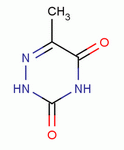 6-甲基-1,2,4-三嗪-3,5(2H,4H)-二酮结构式_932-53-6结构式