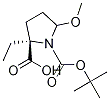 (2R)-1-tert-butyl 2-ethyl 5-methoxypyrrolidine-1,2-dicarboxylate Structure,932040-49-8Structure