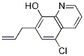 7-烯丙基-5-氯喹啉-8-醇结构式_93240-84-7结构式