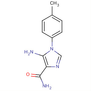 5-氨基-1-(4-甲基苯基)-1H-咪唑-4-羧酰胺结构式_93270-67-8结构式