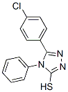 5-(4-Chloro-phenyl)-4-phenyl-4H-[1,2,4]triazole-3-thiol Structure,93300-54-0Structure