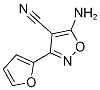 5-氨基-3-(2-呋喃基)异噁唑-4-甲腈结构式_933219-27-3结构式