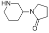 1-(哌啶-3-基)吡咯烷-2-酮结构式_933692-43-4结构式