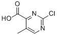 2-氯-5-甲基嘧啶-4-羧酸结构式_933746-10-2结构式